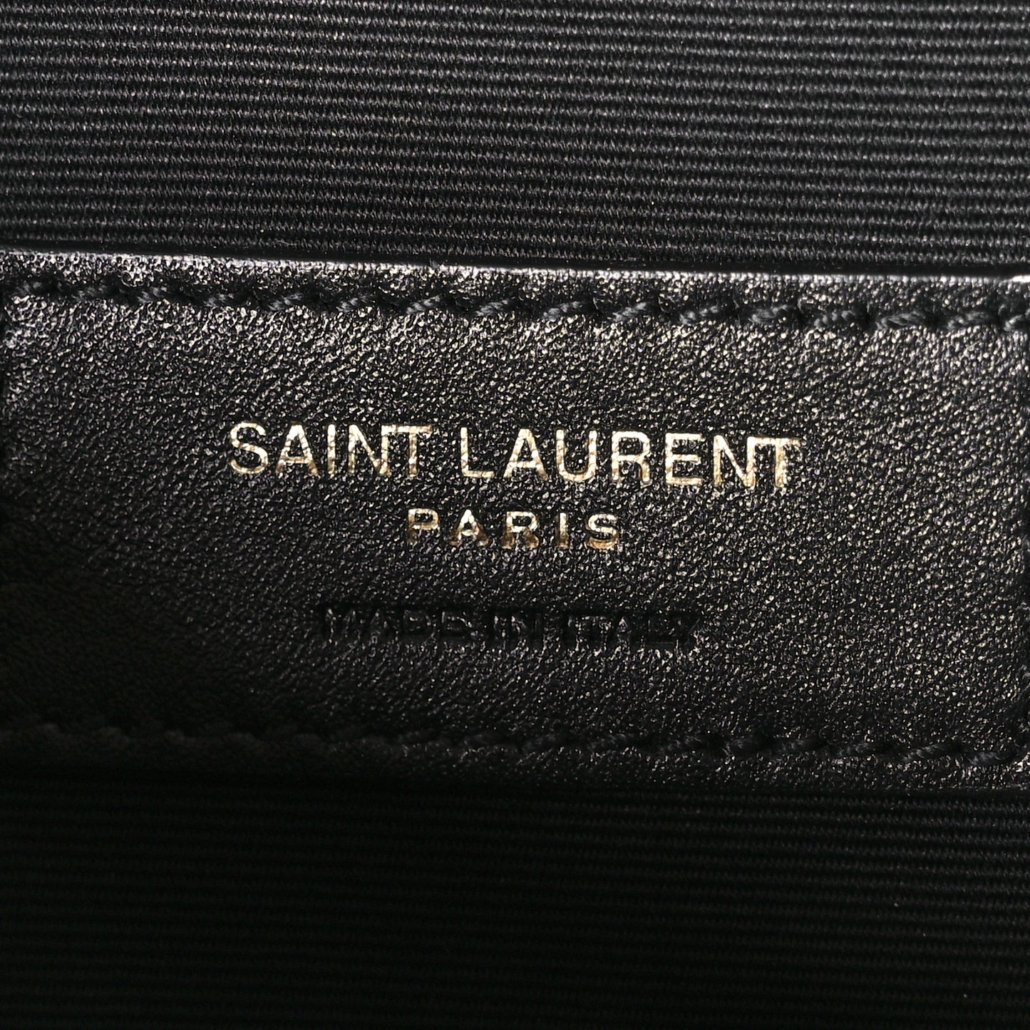 Grain De Poudre Monogram Belt Bag Black