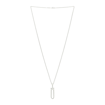 Tiffany Sterling Silver HardWear Link Pendant Necklace 2 of 4