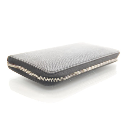 Louis Vuitton Epi Zippy Organizer Wallet Black 4 of 9