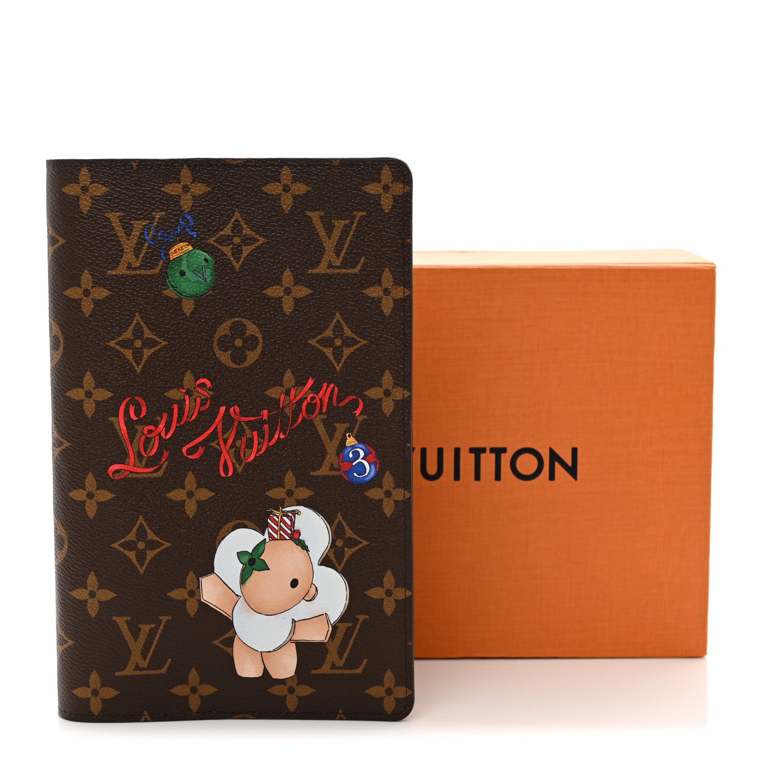 Louis Vuitton Monogram Vivienne Notebook Cover MM Brown 1907411