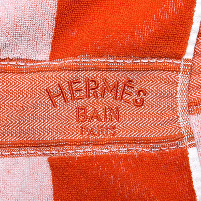 Hermes Cotton Terry Striped Beach Towel 5 of 5