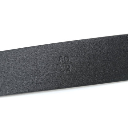 Chanel Calfskin Paris Button CC Belt 80 32 Black 4 of 9