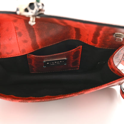 Bulgari Karung Serpenti Forever Small Shoulder Bag Red 6 of 12