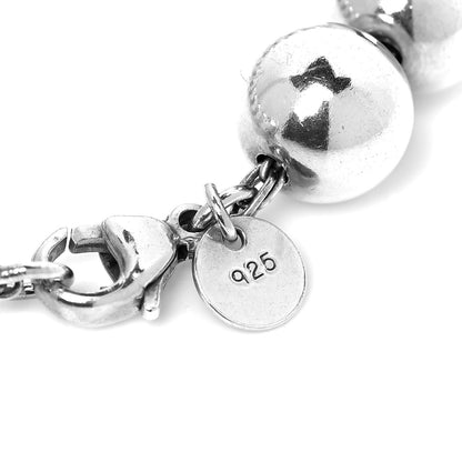 Tiffany Sterling Silver 10mm HardWear Ball Bracelet 7 of 15