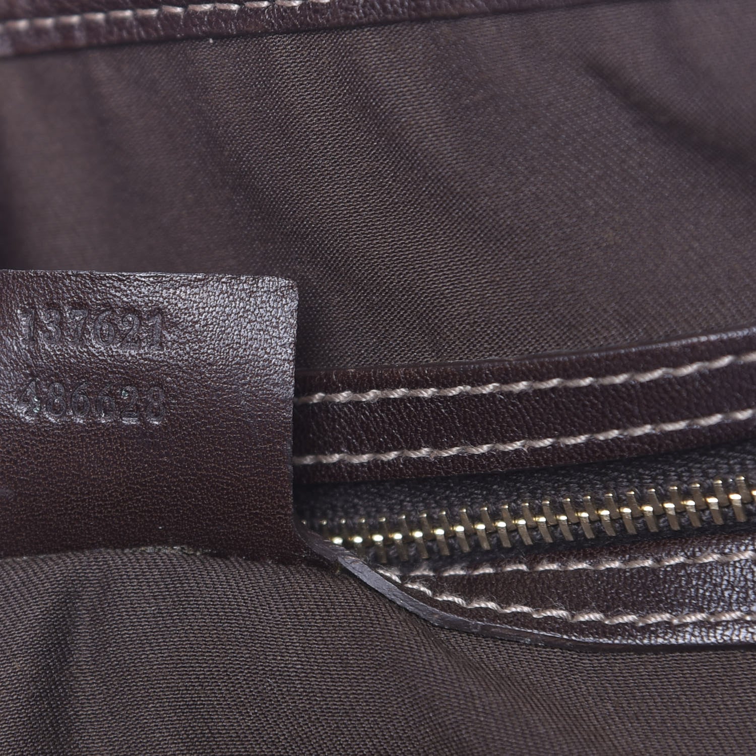 Gucci Monogram Medium Pelham Shoulder Bag Dark Brown 7 of 12