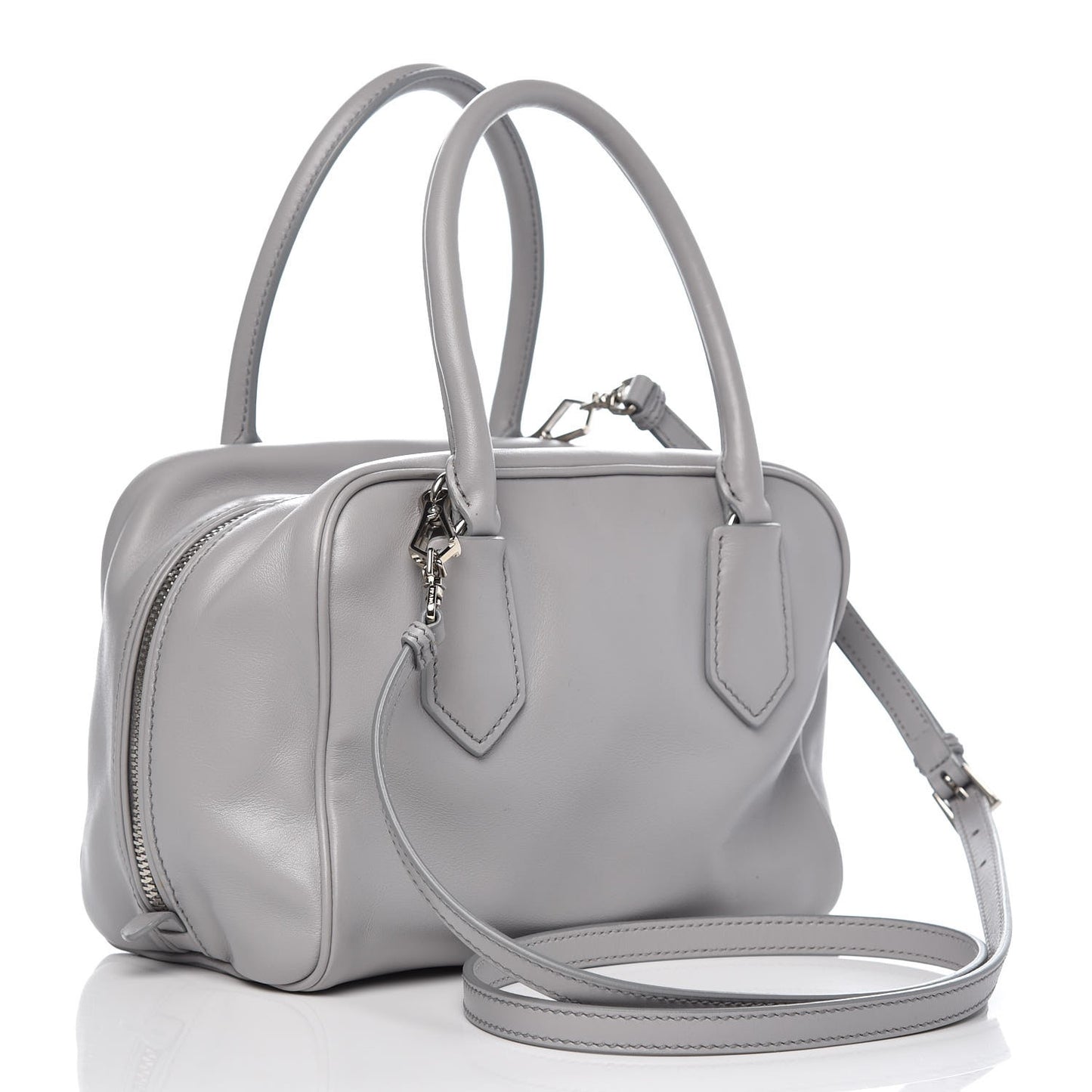 Soft Calf Small Inside Tote Granito Acquamarina