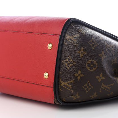Louis Vuitton Calfskin Monogram Kimono Tote Cherry 6 of 8