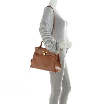 Hermes Courchevel Kelly Retourne 32 Gold 9 of 16