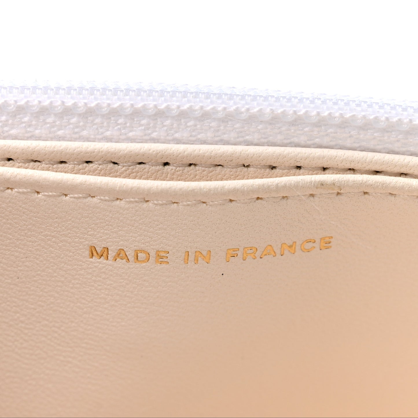 Lambskin Quilted Book Wallet On Chain WOC Black