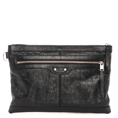 Balenciaga Agneau Arena Classic Hardware Medium Clip Black 1 of 7