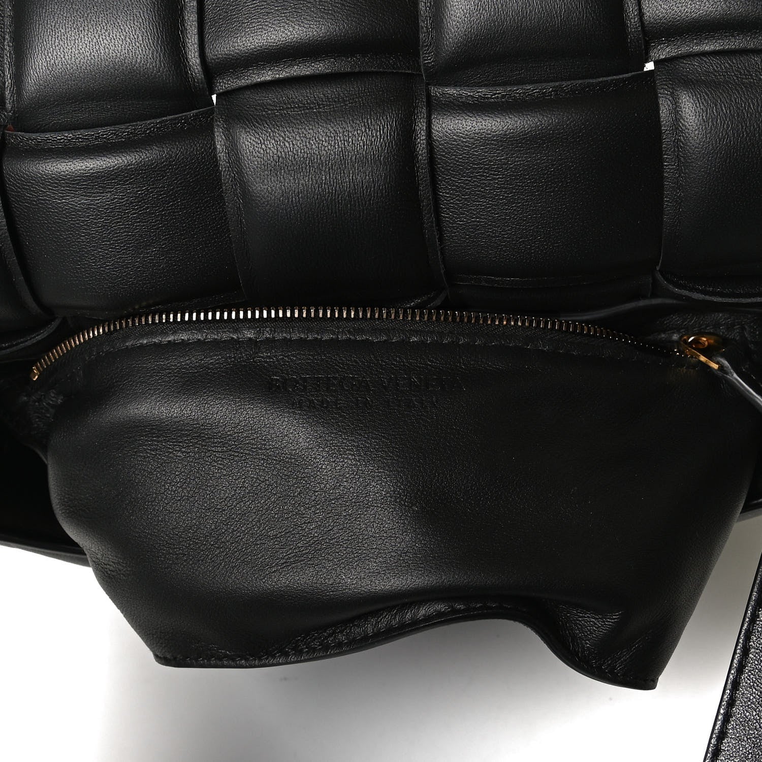 Bottega Veneta Nappa Maxi Intreccio Padded Cassette Crossbody Bag Black 6 of 15