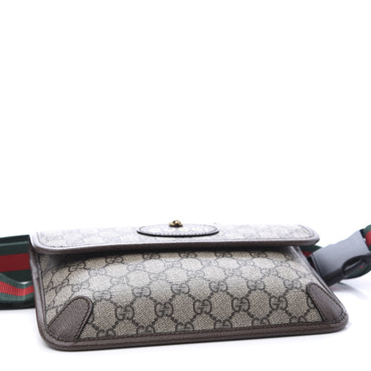 Gucci GG Supreme Monogram Neo Vintage Web Belt Bag Brown 3 of 11