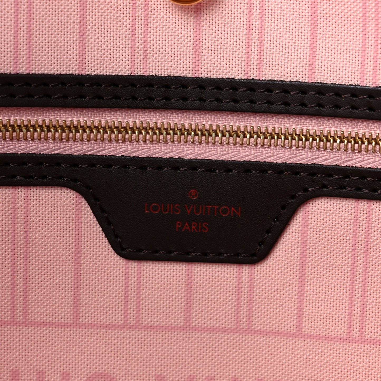 Damier Ebene Neo Neverfull MM Rose Ballerine