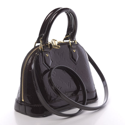 Louis Vuitton Vernis Alma BB Amarante 4 of 10