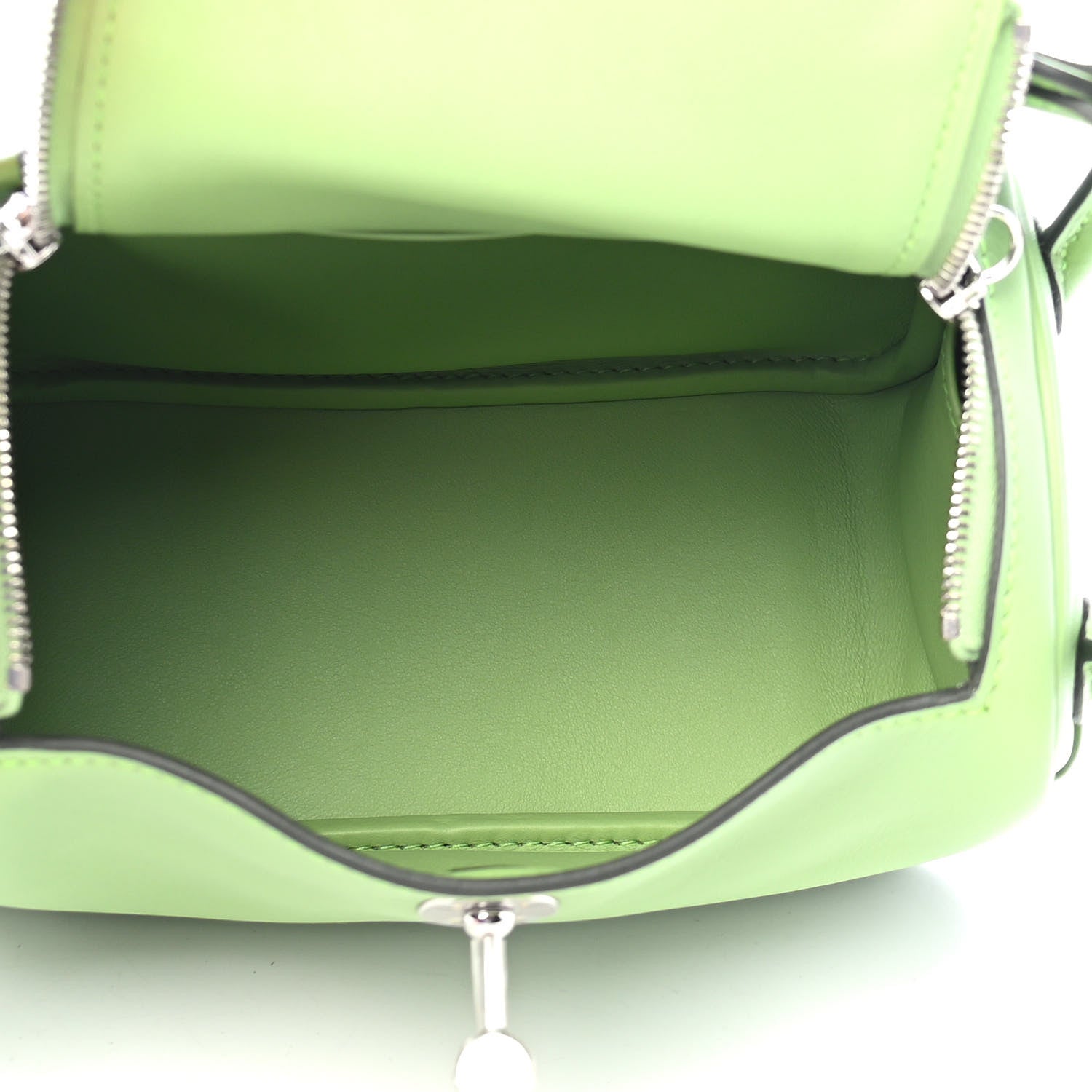 Hermes Swift Mini Lindy 20 Vert Criquet 5 of 9