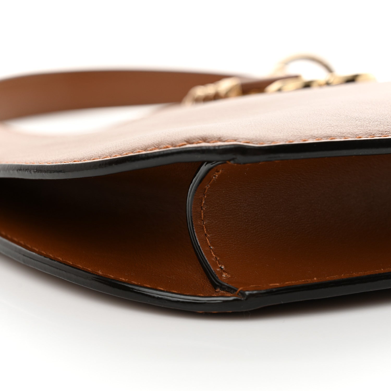 Jimmy Choo Calfskin Varenne Small Hobo Dark Tan 8 of 10