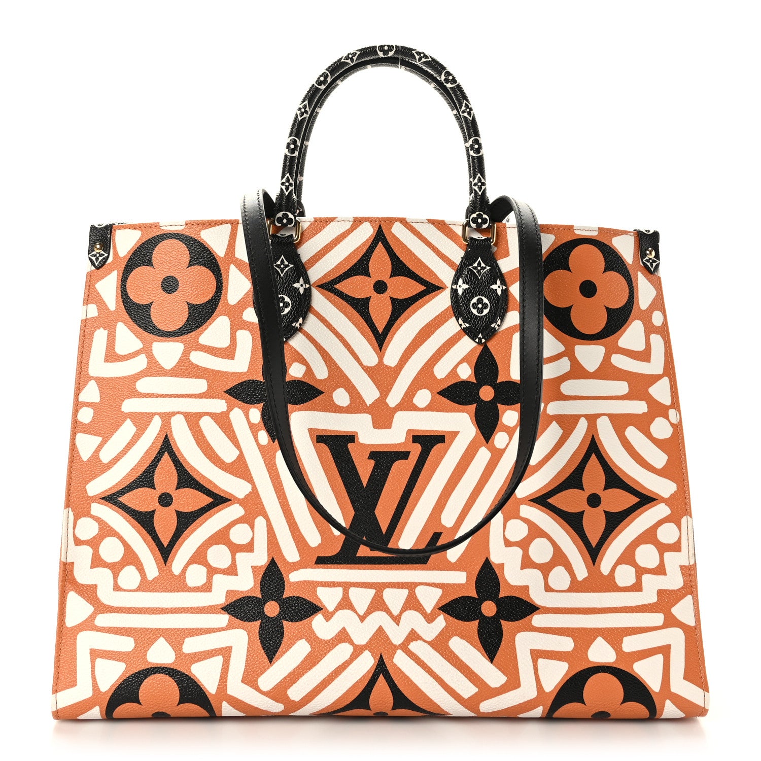 Louis Vuitton Monogram Giant Crafty Onthego GM Creme Caramel 1 of 8