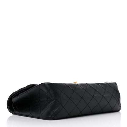Chanel Aged Calfskin Lucky Charms 2.55 Reissue 225 Flap Black 4 of 9