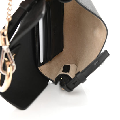 Chloe Suede Calfskin Small Faye Shoulder Bag Black 5 of 11