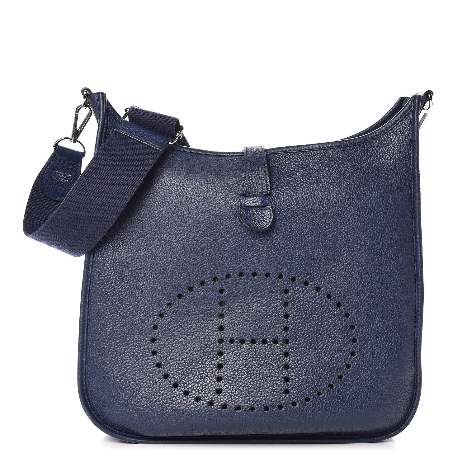 Hermes Taurillon Clemence Evelyne III GM Bleu Saphir 1 of 13