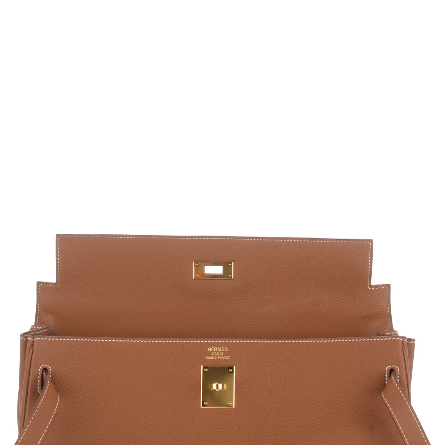 Hermes Togo Kelly Retourne 35 Gold 17 of 24