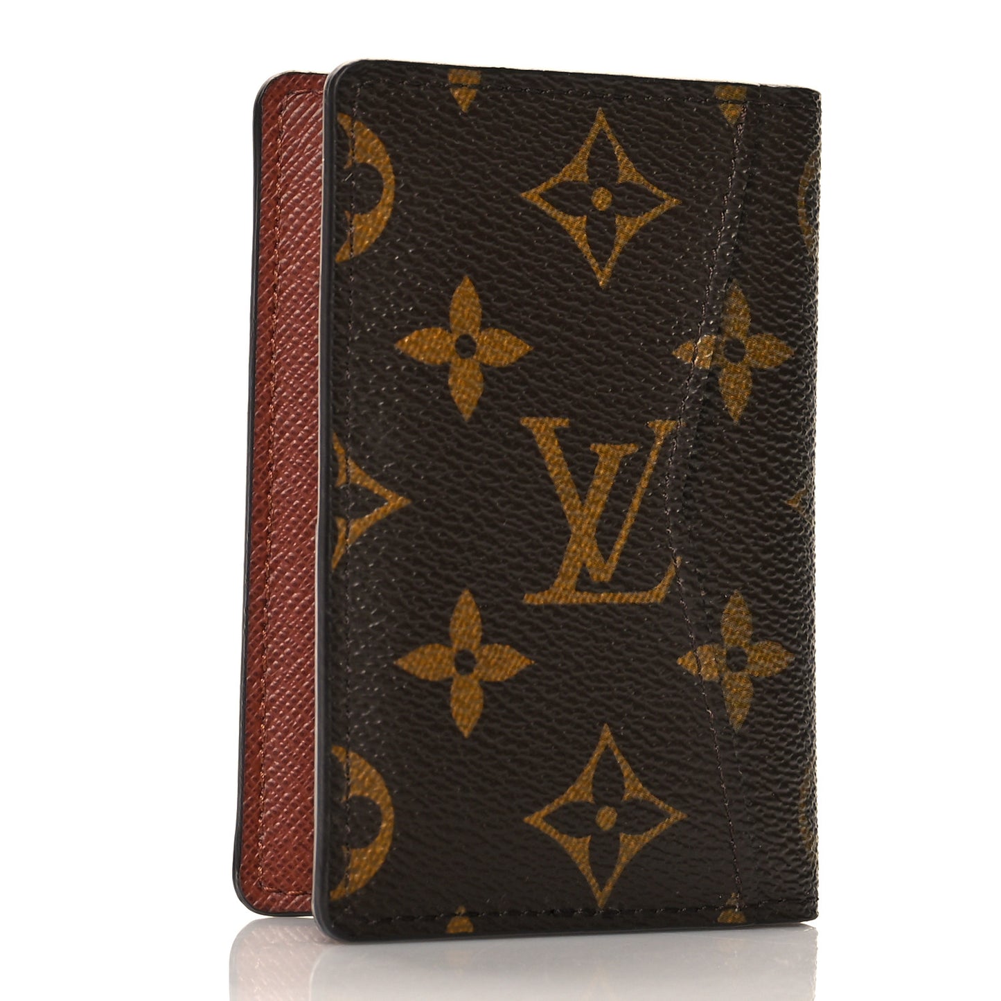 Monogram Pocket Organizer Card Holder NM