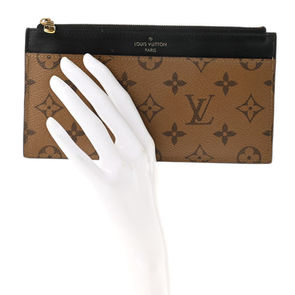 Louis Vuitton Reverse Monogram Slim Purse 2 of 8