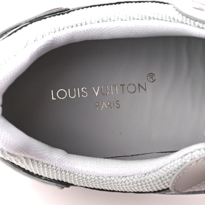 Louis Vuitton Technical Fabric LV Rush Sneakers 38.5 Silver 7 of 9