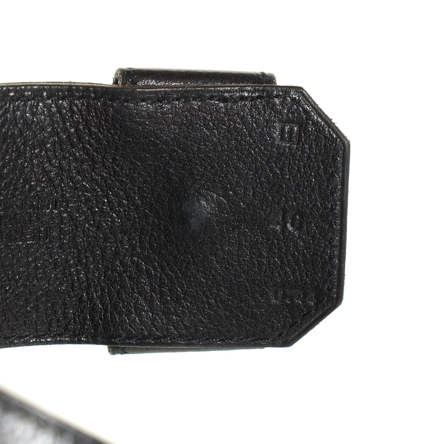 Hermes Evergrain H Belt Black 40 4 of 4