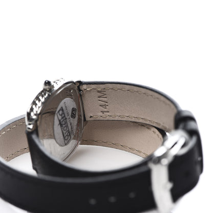 David Yurman Stainless Steel Calfskin Diamond 27mm Albion Wrap Quartz Watch 8 of 8