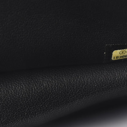 Chanel Patent Quilted Jumbo Double Flap Black 7 of 9