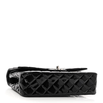 Chanel Patent Quilted Medium Double Flap Black 4 of 12