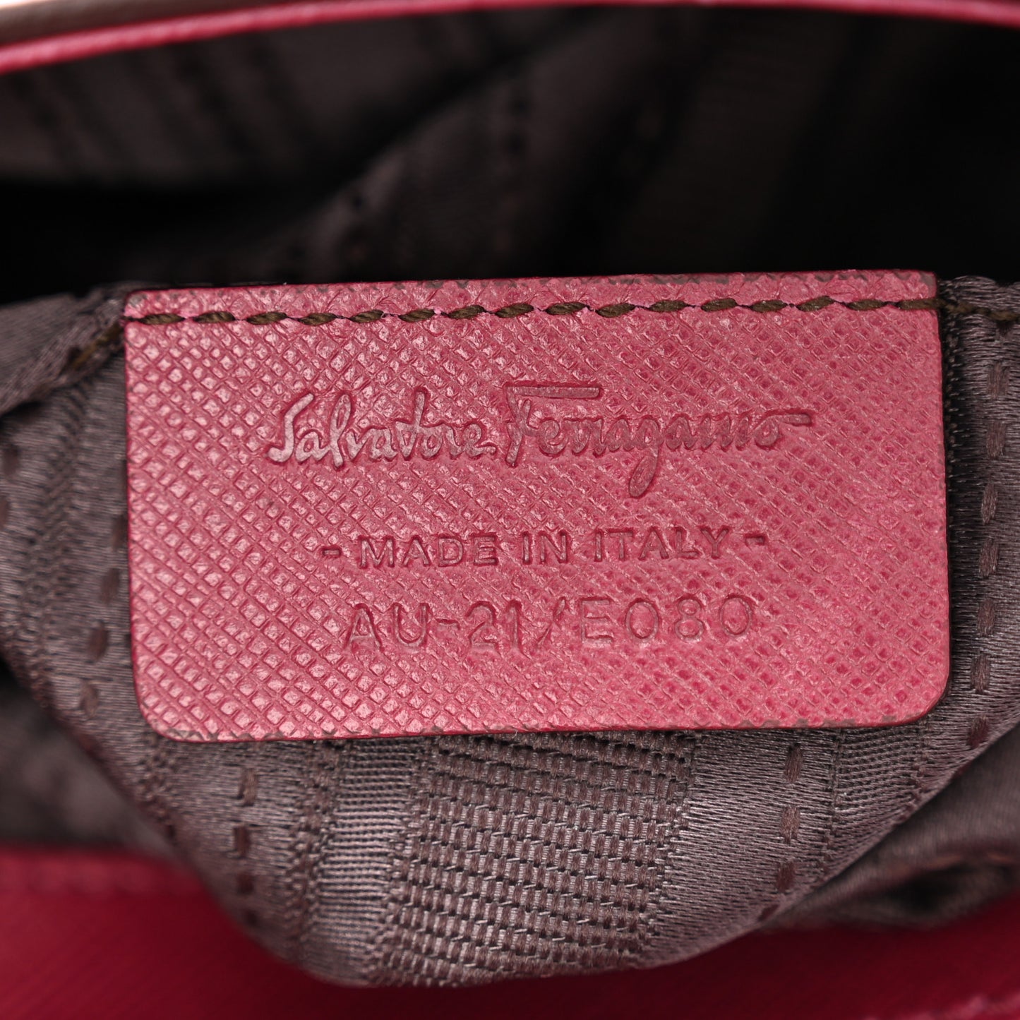 Saffiano Paris Crossbody Bag Wine
