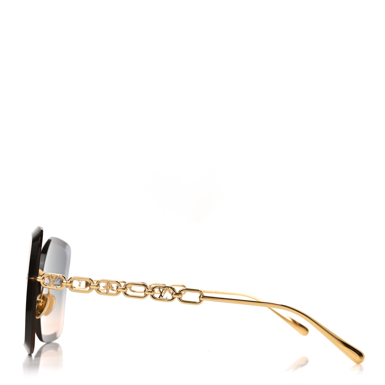 Louis Vuitton Metal LV Jewel Square Sunglasses Z1860U Gradient Blue 3 of 8