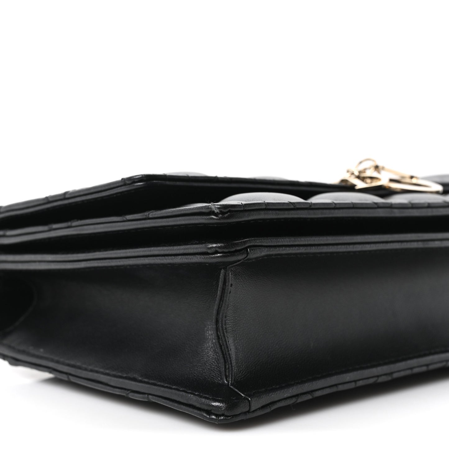 Lambskin Cannage My Dior Top Handle Bag Black