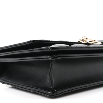 Christian Dior Lambskin Cannage My Dior Top Handle Bag Black 8 of 10