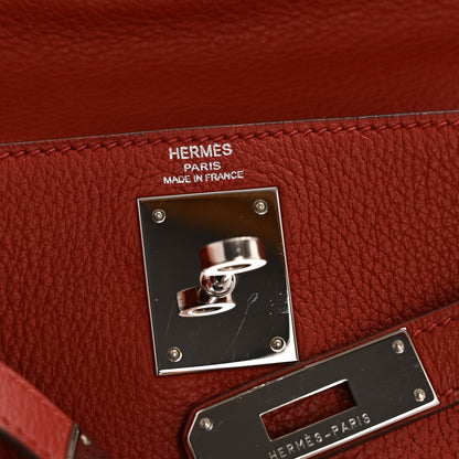 Hermes Taurillon Clemence Kelly Retourne 28  Brique 6 of 14