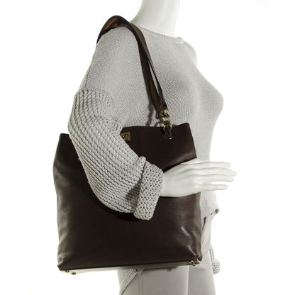 Chanel Deerskin Shoulder Bag Brown 2 of 7