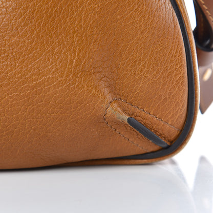Chloe Grained Lambskin Medium Lexa Shoulder Bag Mustard Brown 24 of 32