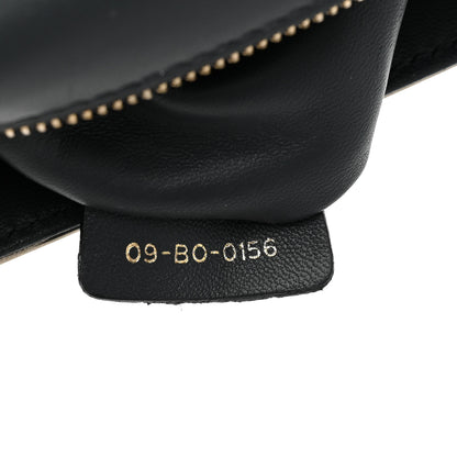 Christian Dior Metallic Patent Micro-Cannage Medium Diorama Flap Bag Gold 7 of 16