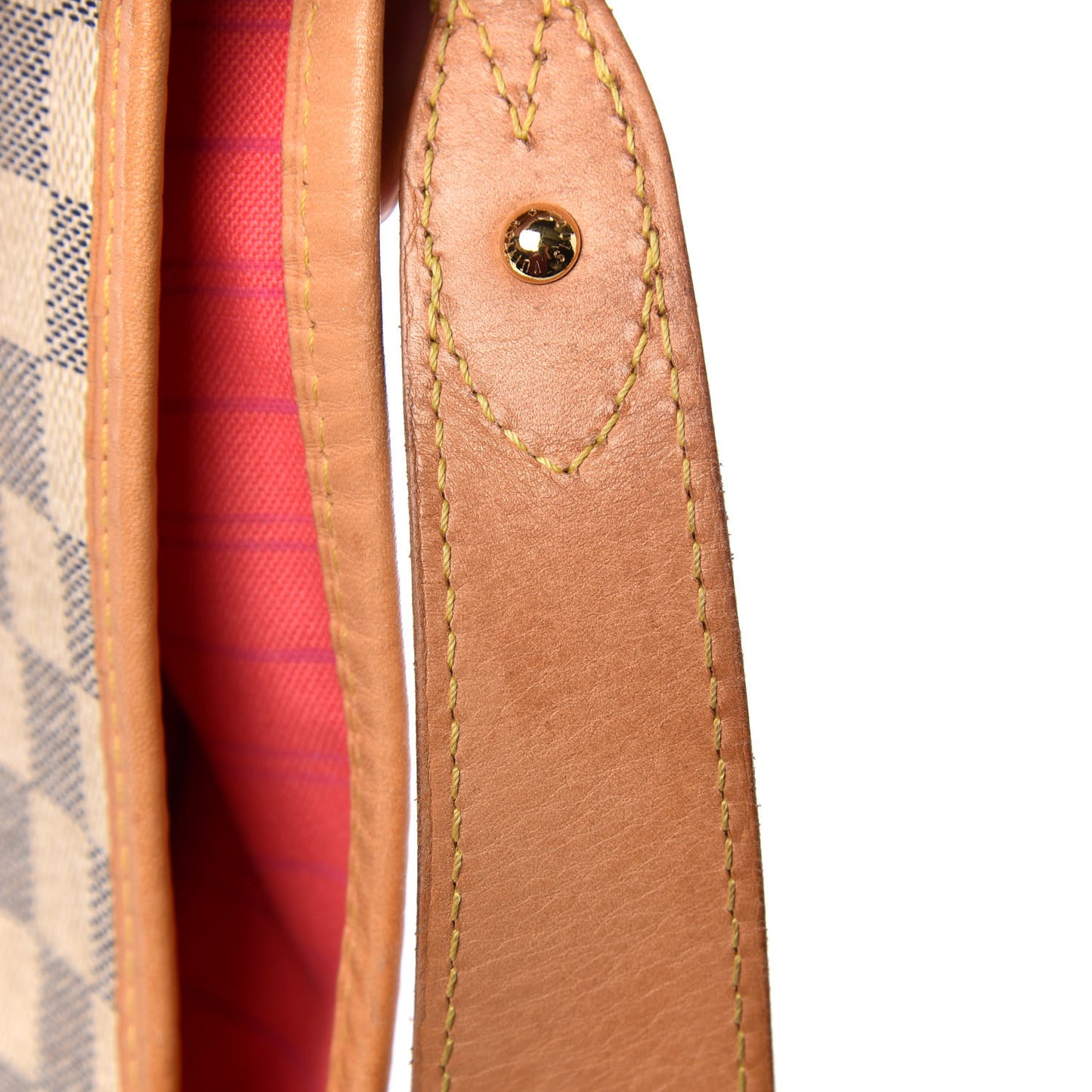Damier Azur Delightful MM Pink