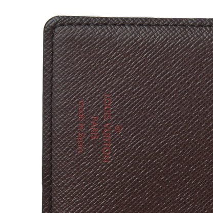 Louis Vuitton Damier Ebene Small Ring Agenda Cover 6 of 7