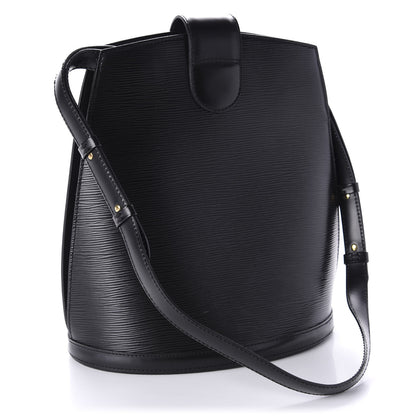 Louis Vuitton Epi Cluny Black 3 of 10