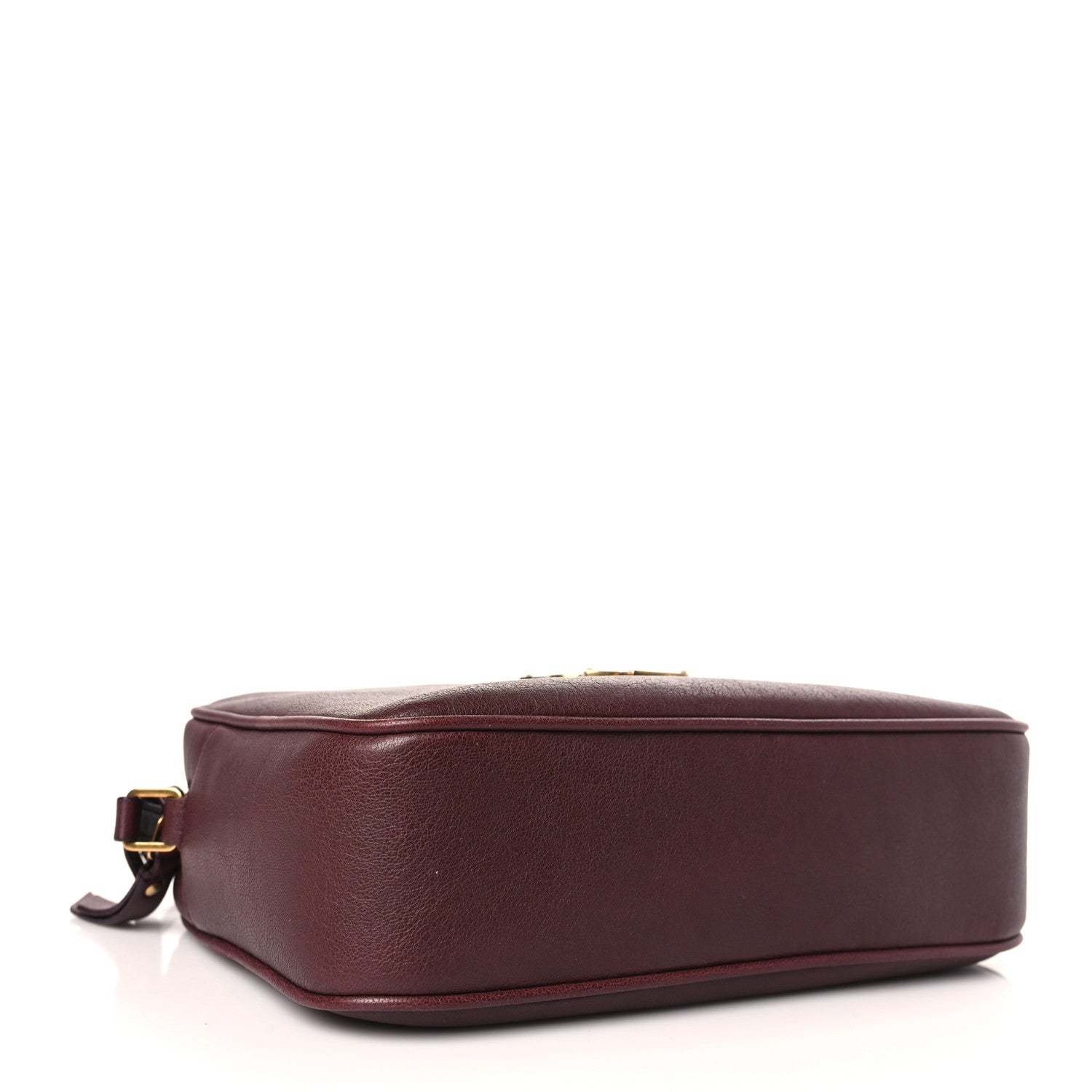 Saint Laurent Lambskin Monogram Lou Camera Bag Burgundy 4 of 11