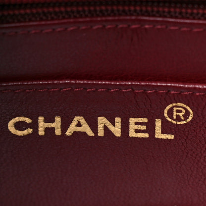 Chanel Lambskin Quilted XL Jumbo Single Flap Black 6 of 10