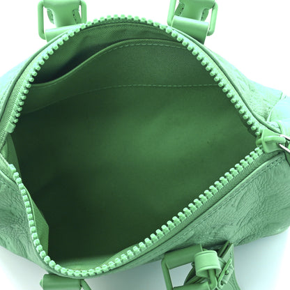 Louis Vuitton Monogram Taurillon Keepall Bandouliere 25 Minty Green 5 of 11