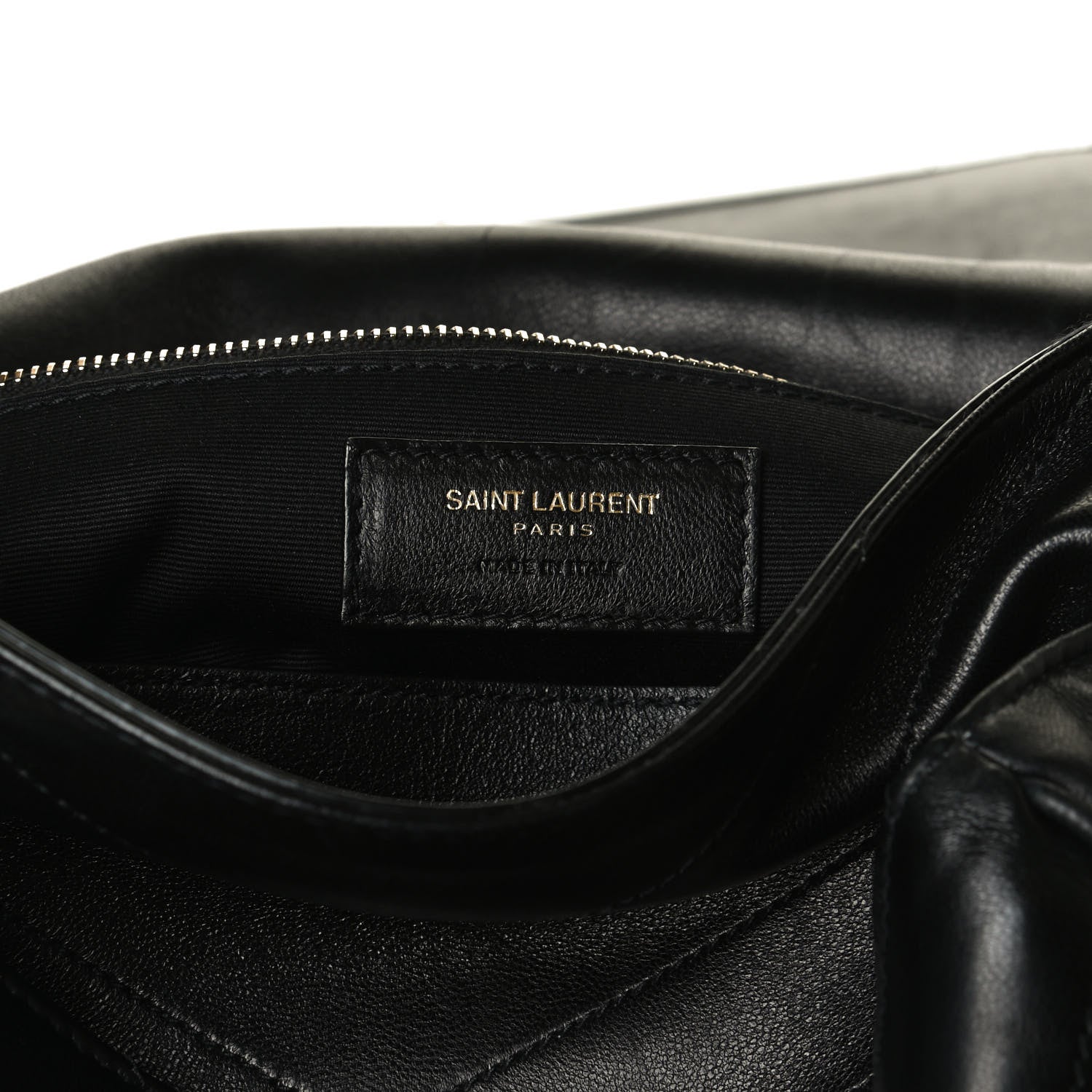 Saint Laurent Lambskin Matelasse Monogram Medium Niki Chain Satchel Black 11 of 33
