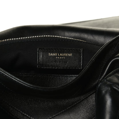 Saint Laurent Lambskin Matelasse Monogram Medium Niki Chain Satchel Black 11 of 33