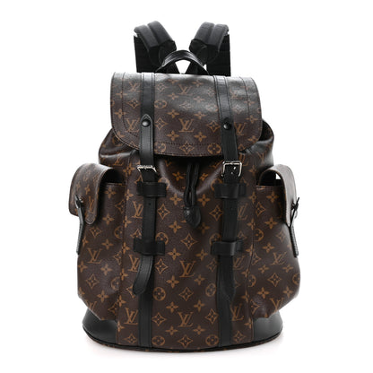 Louis Vuitton Monogram Macassar Christopher MM Backpack 1 of 15