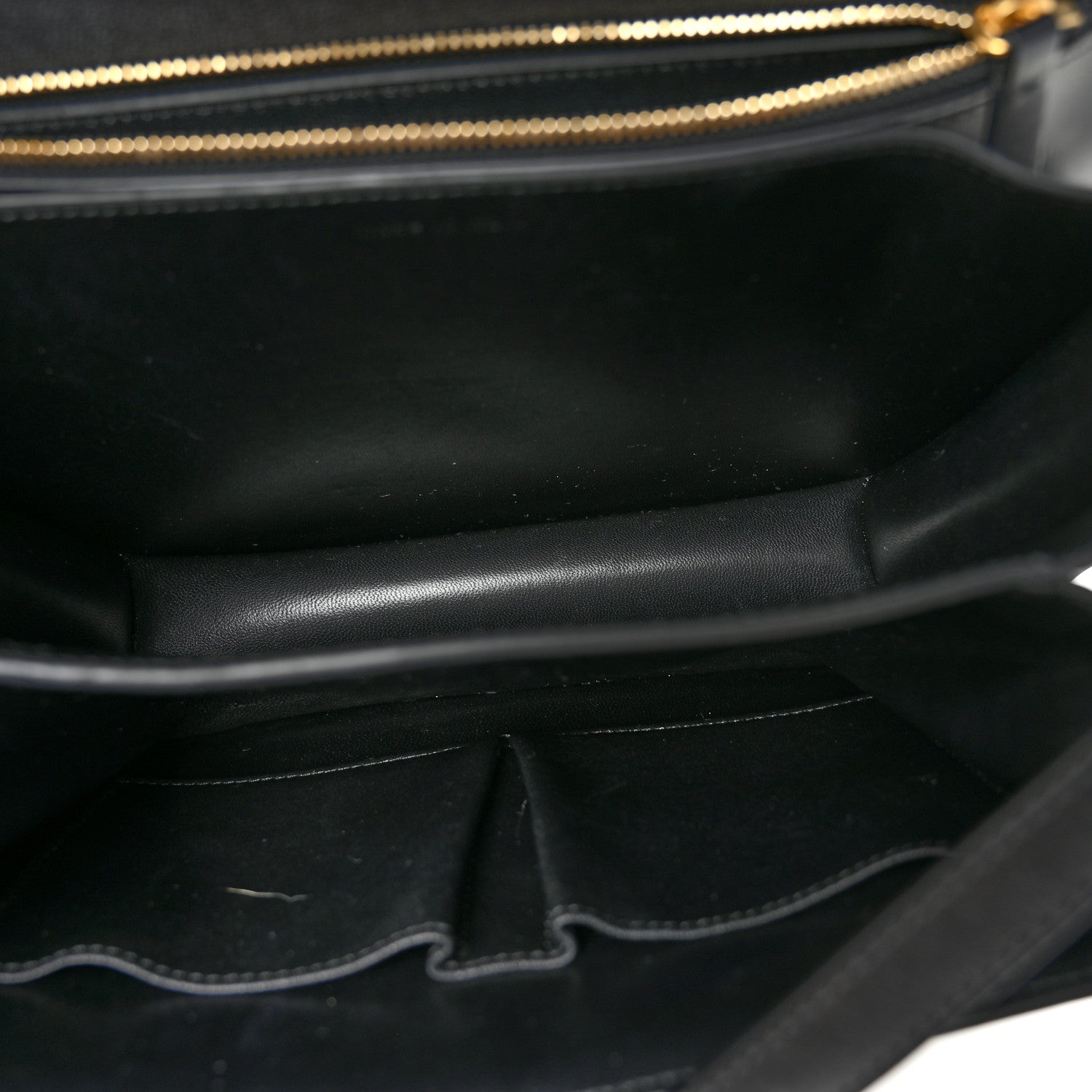 Celine Box Calfskin Medium Classic Box Flap Bag Black 5 of 10